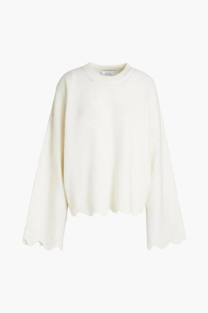 商品3.1 Phillip Lim|Scalloped brushed knitted sweater,价格¥1014,第3张图片详细描述