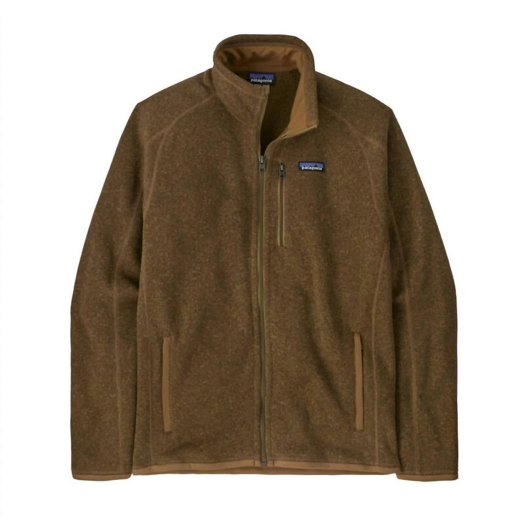 商品Patagonia|Better Sweater Jacket In Coriander Brown,价格¥870,第4张图片详细描述