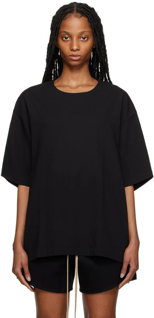 商品Fear of god|Black Relaxed-Fit T-Shirt,价格¥2772,第1张图片