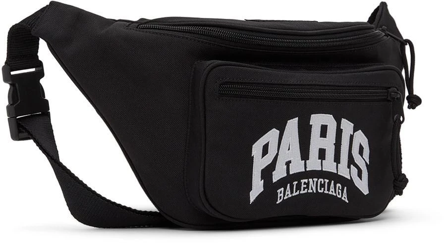 商品Balenciaga|黑色 Paris 腰包,价格¥6208,第2张图片详细描述