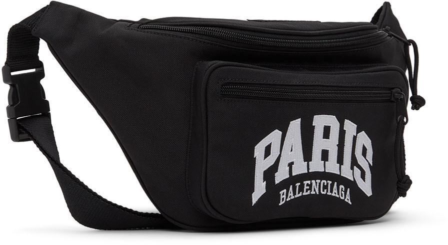 商品Balenciaga|黑色 Paris 腰包,价格¥6511,第4张图片详细描述