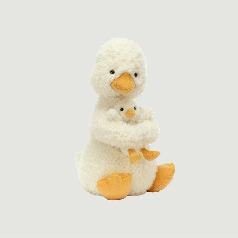商品Jellycat|Teddy Bear Huddles Duck mother and her baby Multicolor JELLYCAT,价格¥378,第1张图片