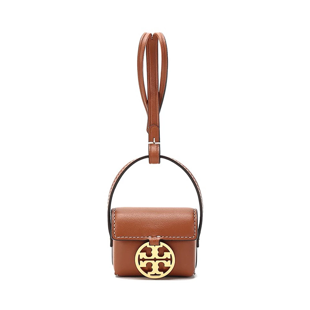 商品[国内直发] Tory Burch|TORY BURCH 女士棕色皮革小包挂饰 74872-268,价格¥836,第1张图片