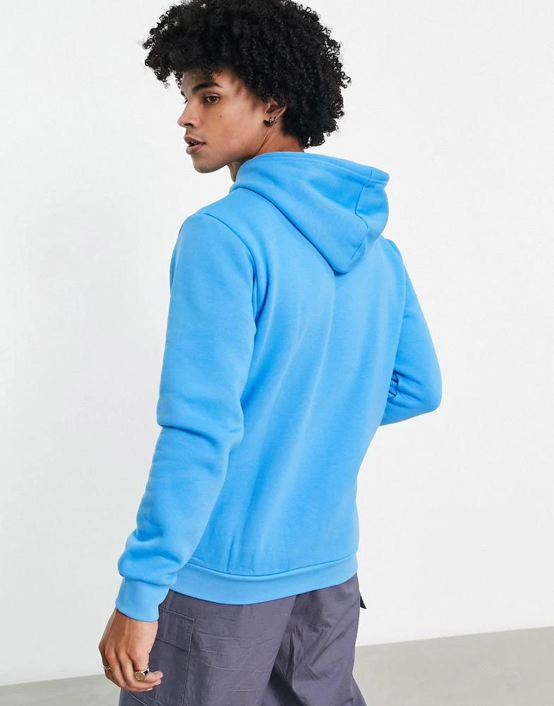 商品Adidas|adidas Originals adicolour trefoil hoodie in pulse blue,价格¥466,第2张图片详细描述