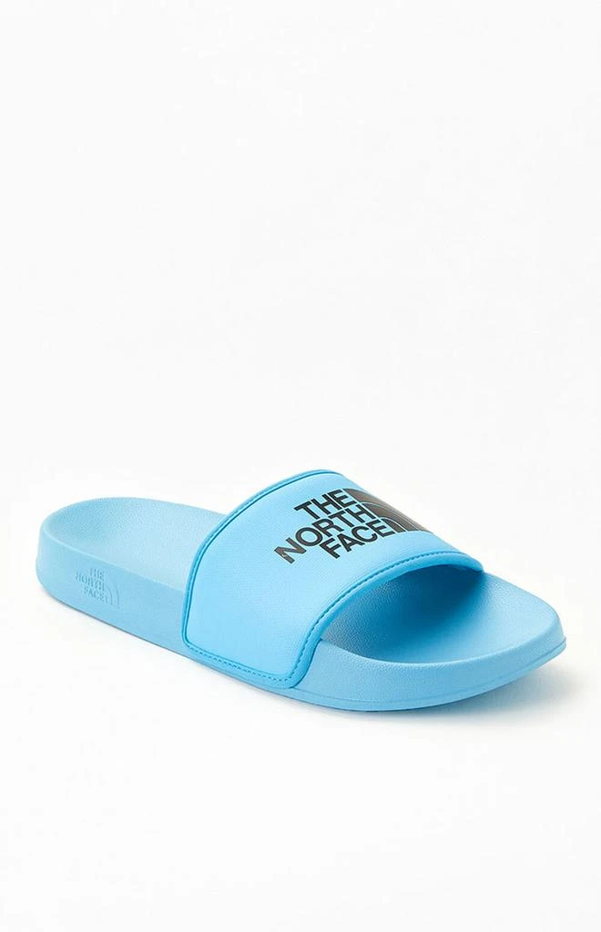 商品The North Face|Eco Light Blue Basecamp Slide Sandals III,价格¥203,第1张图片