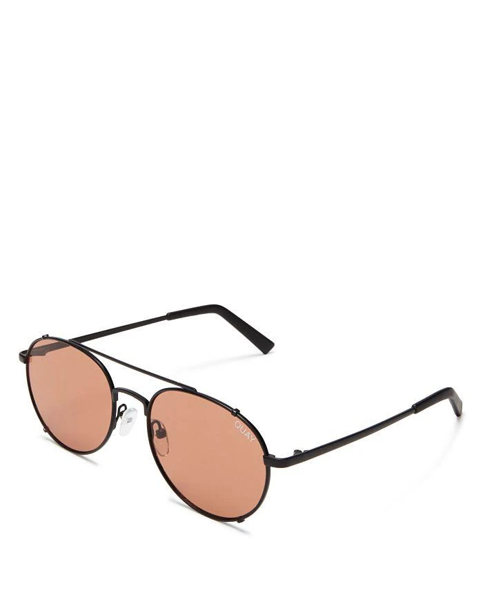 商品Quay|Women's Little J Aviator Sunglasses, 45mm,价格¥408,第3张图片详细描述