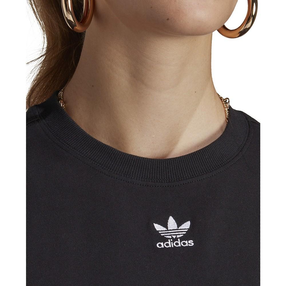 商品Adidas|Women's Cotton Adicolor Essentials T-Shirt,价格¥209,第5张图片详细描述