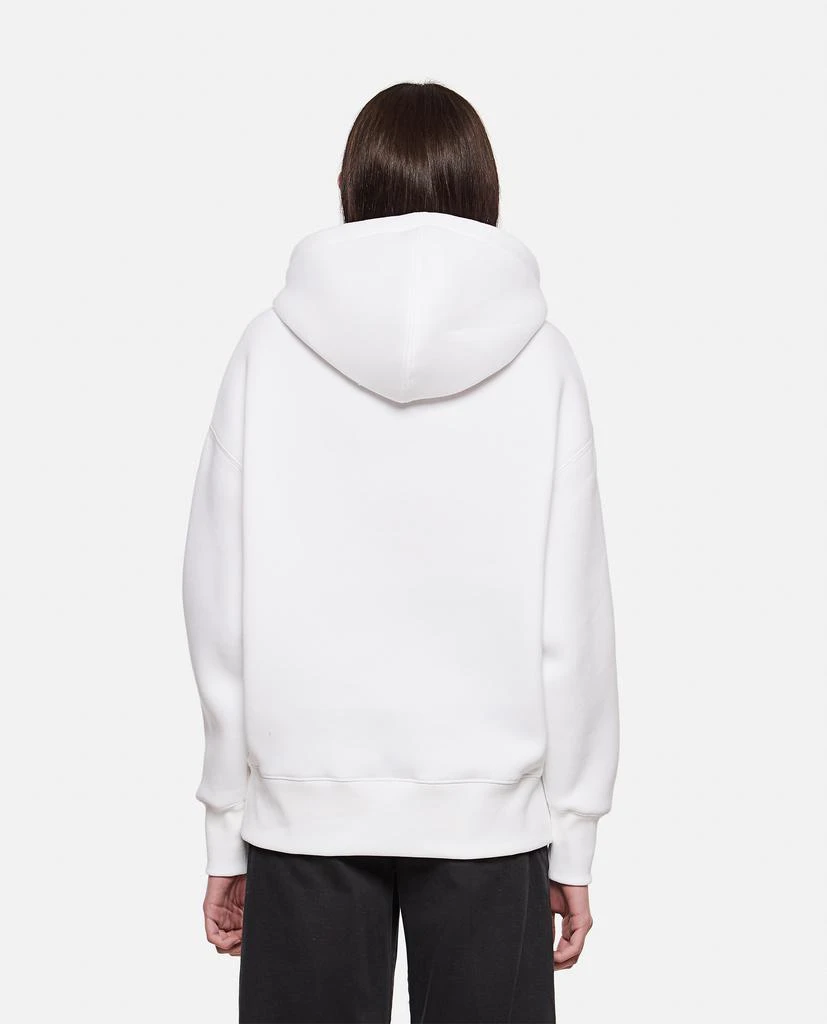 商品AMI|BRUSHED COTTON BLEND FLEECE HOODIE,价格¥2964,第3张图片详细描述