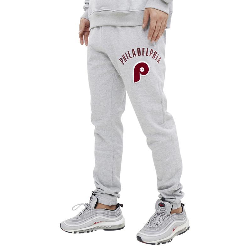 Pro Standard Phillies Stacked Logo Joggers - Men's商品第4张图片规格展示