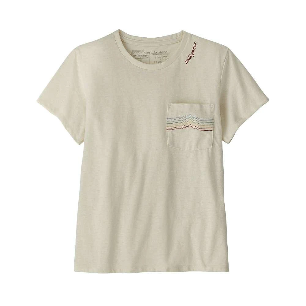 商品Patagonia|Patagonia Women's Ridge Rise Stripe Pocket Responsibili Tee,价格¥223,第1张图片