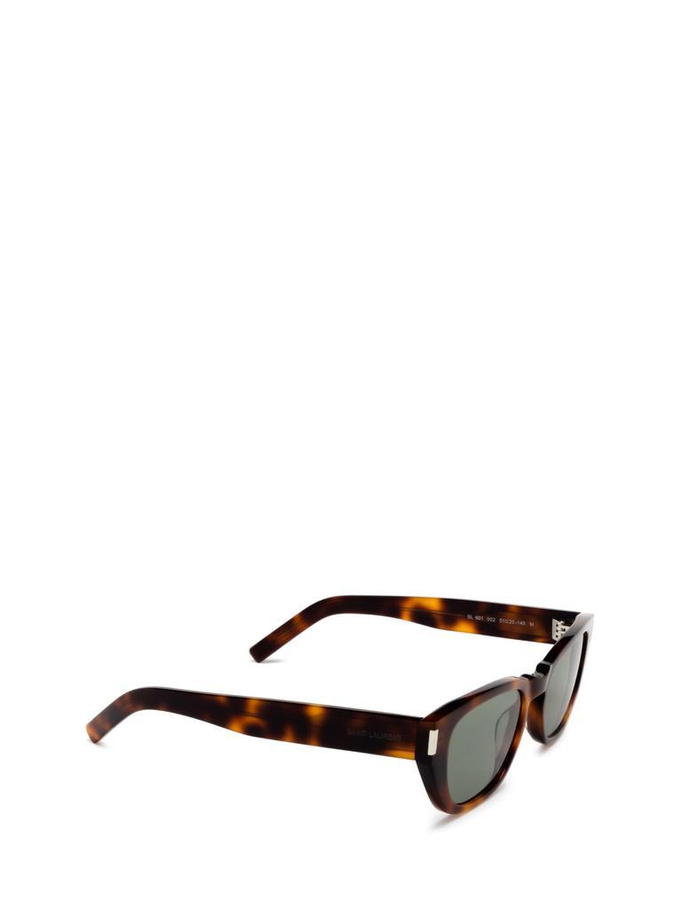 商品Yves Saint Laurent|Saint Laurent Eyewear Sl 601 Havana Sunglasses,价格¥3435,第4张图片详细描述