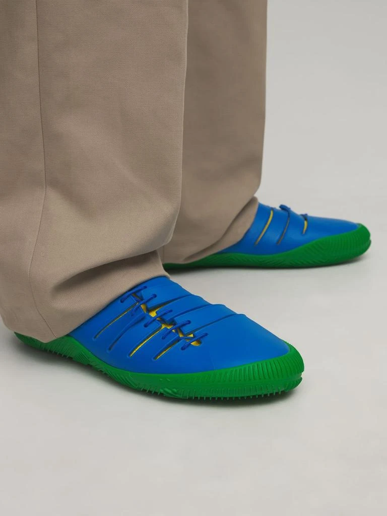 商品Bottega Veneta|Tech Knit & Rubber Low Sneakers,价格¥5774,第2张图片详细描述