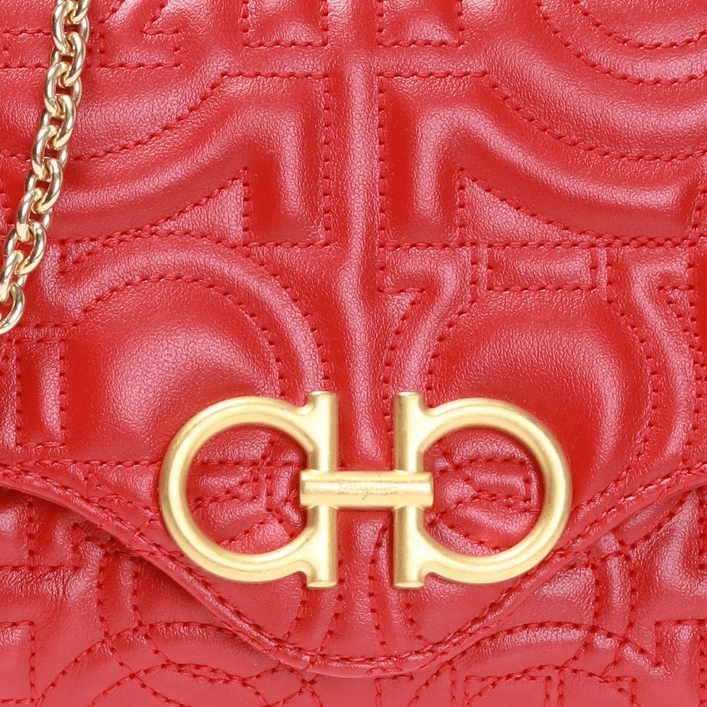 SALVATORE FERRAGAMO 红色女士斜挎包 22-D699-712971 商品