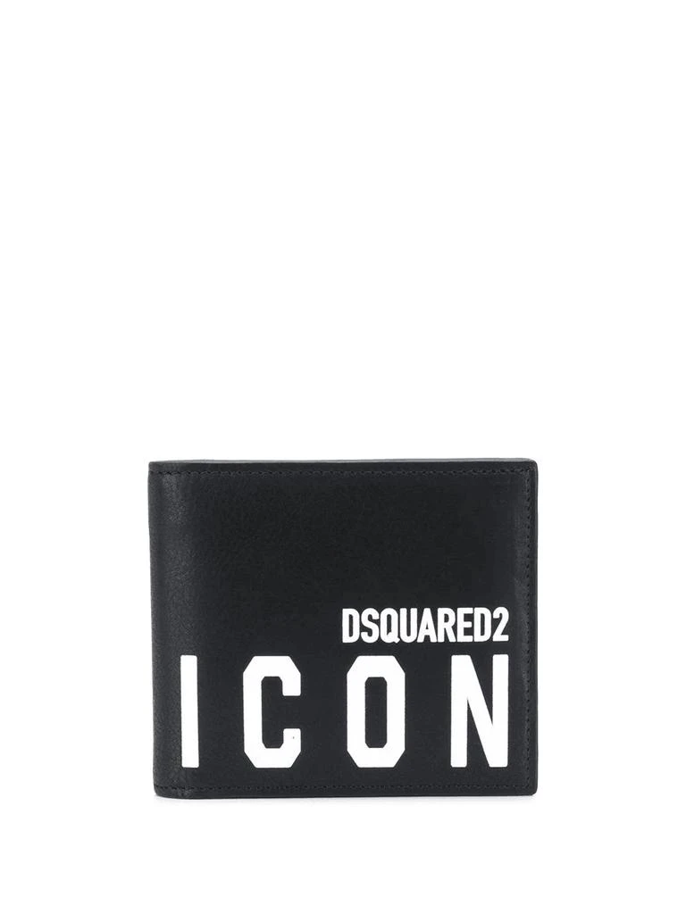 商品DSQUARED2|DSQUARED2  Icon logo print wallet,价格¥1740,第1张图片