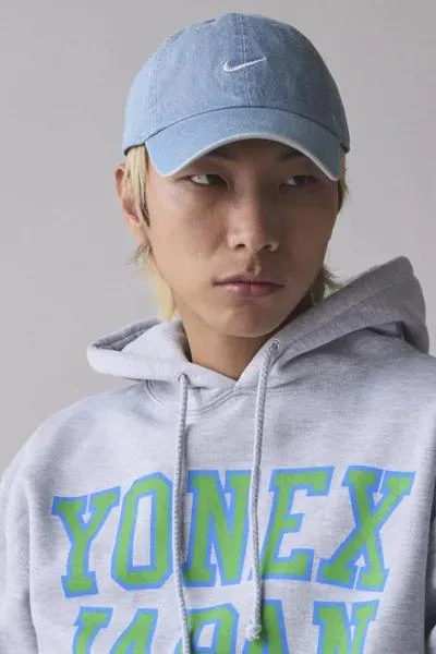 商品NIKE|Nike Club Unstructured Denim Baseball Hat,价格¥254,第4张图片详细描述