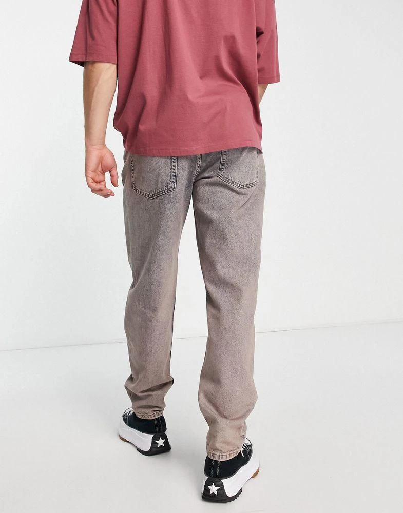 商品Topman|Topman relaxed jeans in pink tint,价格¥159,第2张图片详细描述