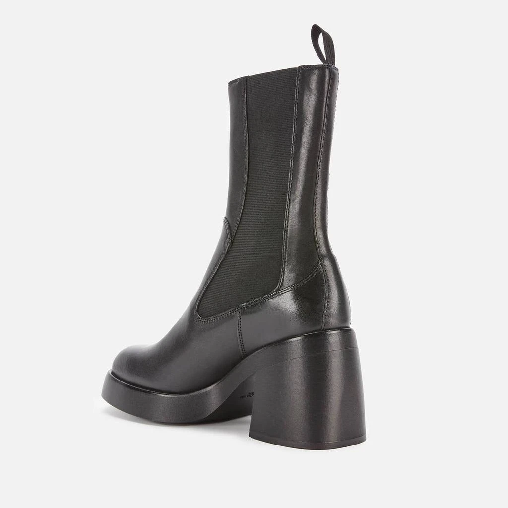 商品Vagabond|Vagabond Women's Brooke Leather Heeled Chelsea Boots - Black,价格¥904,第3张图片详细描述