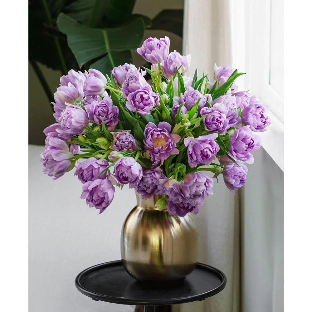 商品BloomsyBox|Lavender Peony Tulips Fresh Flower Bouquet,价格¥860,第3张图片详细描述