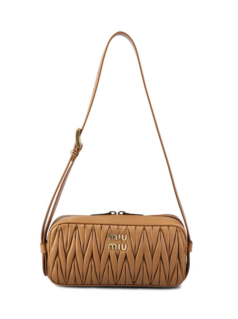 ショルダーバッグ・ポシェット MiuMiu 'Aventure' medium shoulder bag Miu Miu Aventure Shoulder Bag | Brown | FARFETCH