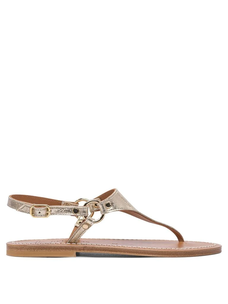 商品K.Jacques|Sandals Gold,价格¥1299,第1张图片
