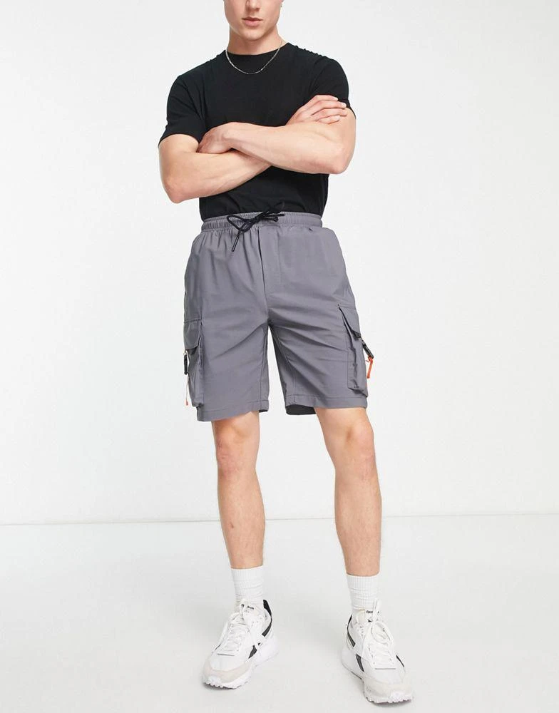 商品American Stitch|American Stitch shorts in grey,价格¥280,第2张图片详细描述