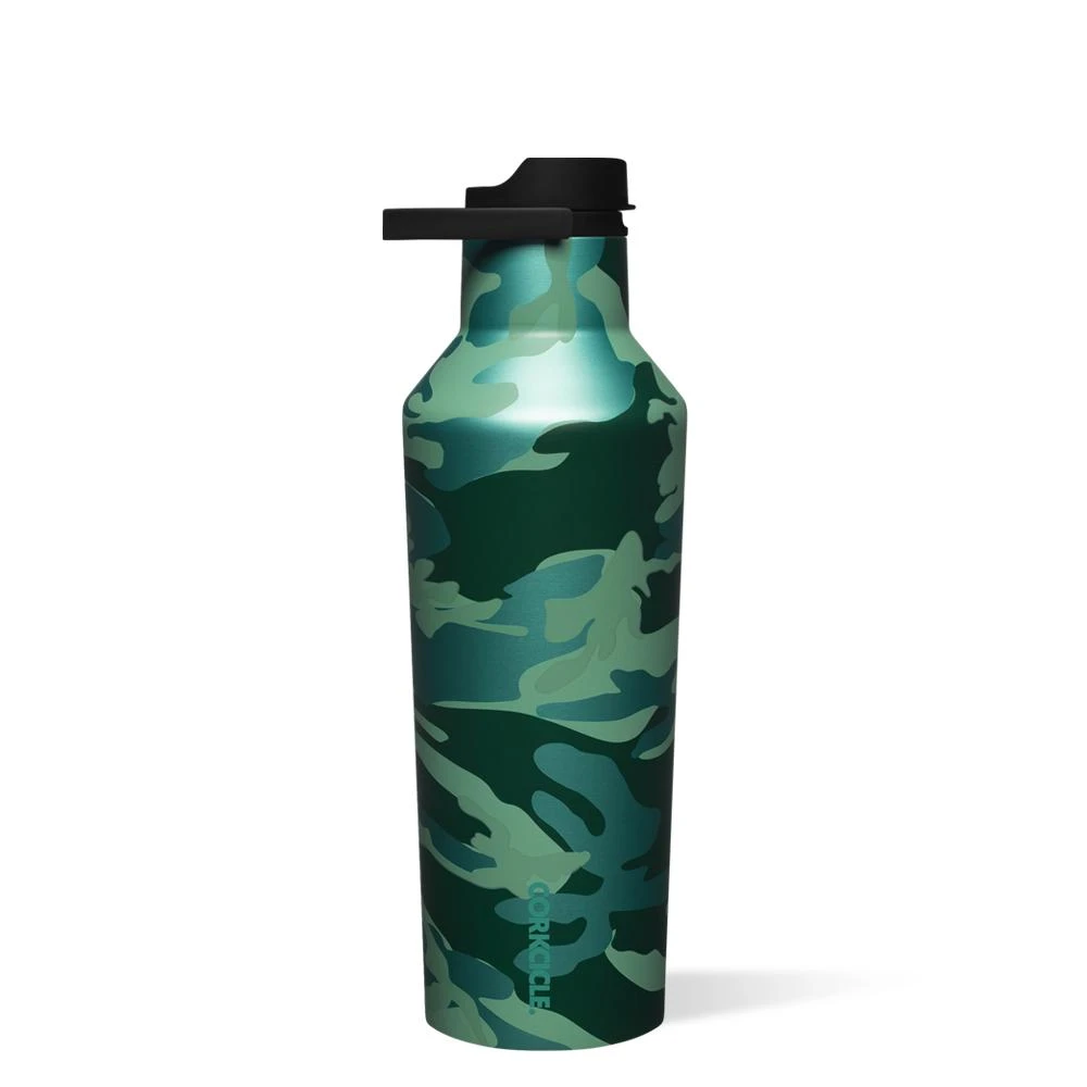 商品CORKCICLE|20oz Jade Camo Camo Sport Canteen,价格¥273,第1张图片