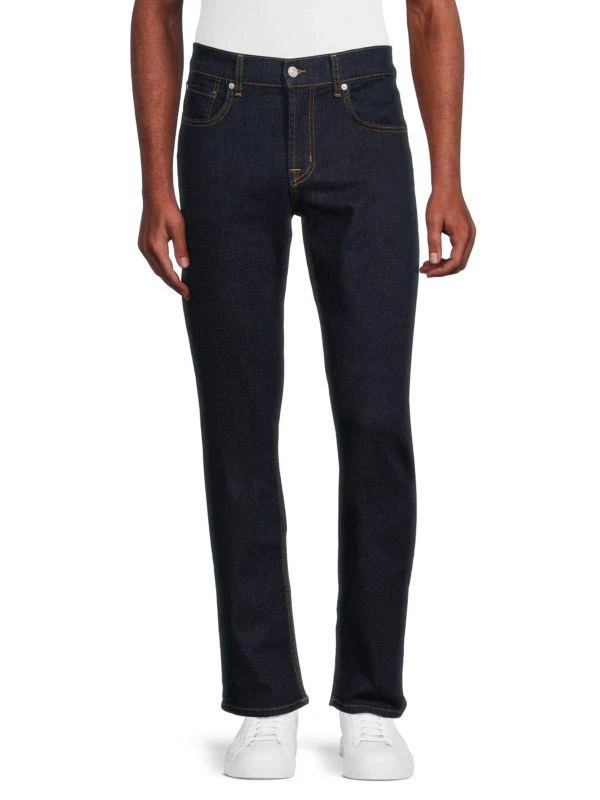 商品7 For All Mankind|The Straight High Rise Jeans,价格¥759,第1张图片