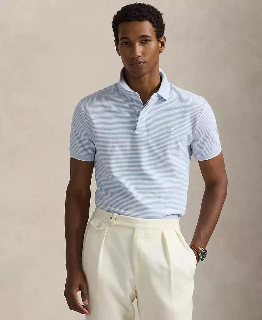 商品Ralph Lauren|Men's Classic-Fit Stretch Oxford Mesh Polo,价格¥525,第1张图片