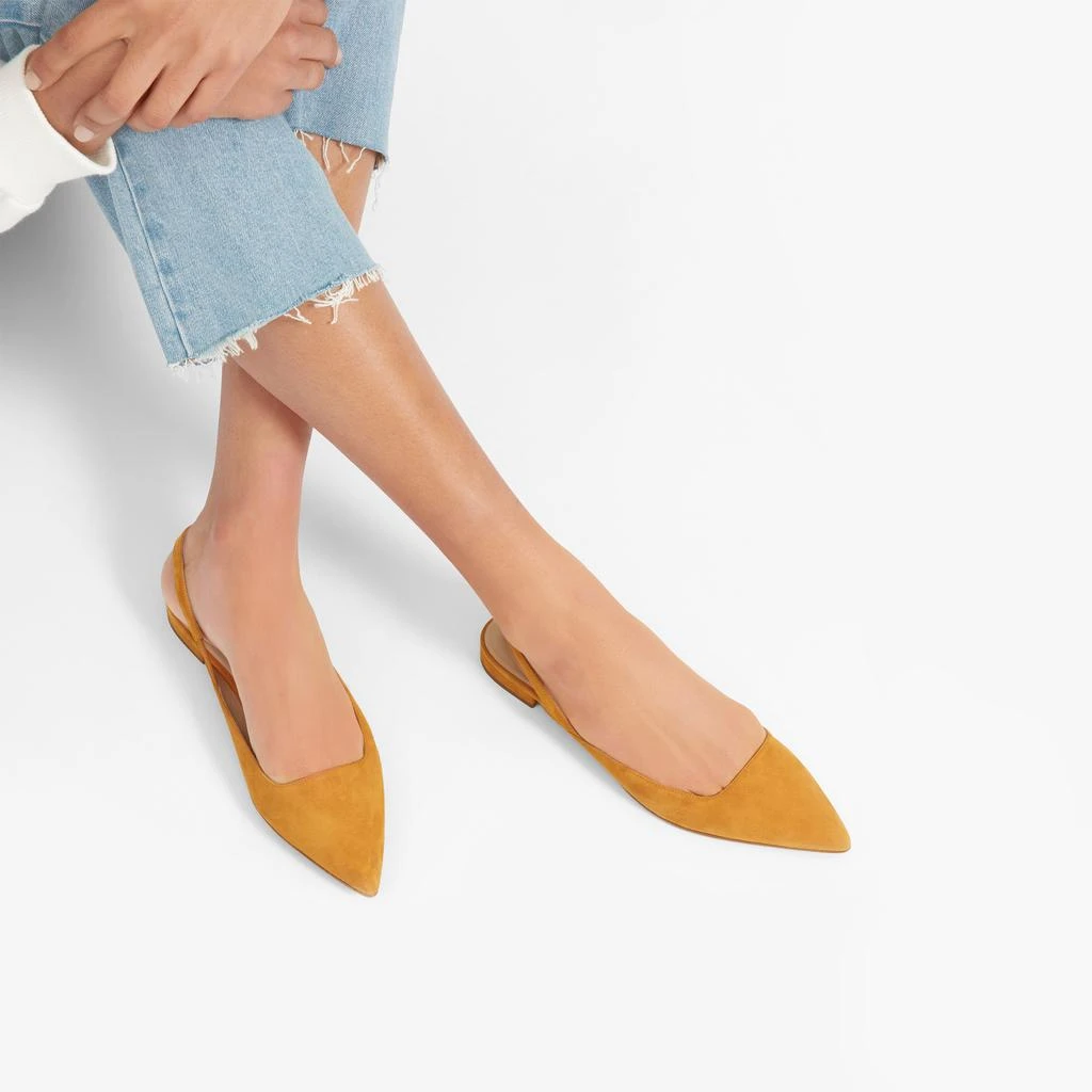 The Editor Slingback 裸跟系带平底鞋 商品