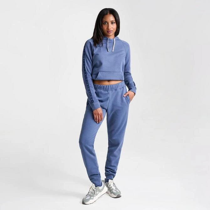 商品NIKE|Women's Nike Sportswear Essential Taped Fleece Jogger Pants,价格¥187,第2张图片详细描述