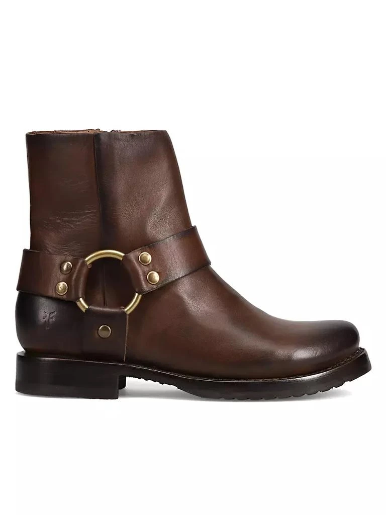商品Frye|Veronica Harness Leather Ankle Boots,价格¥2237,第1张图片