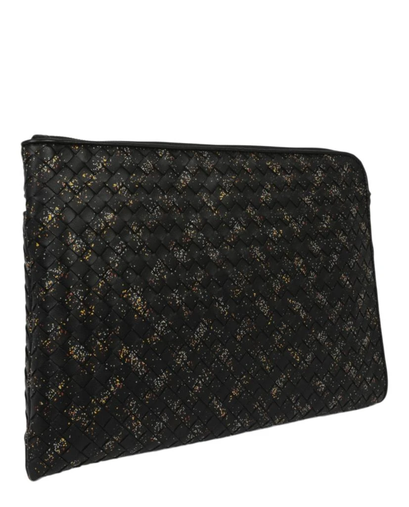 商品Bottega Veneta|Intrecciato Leather Flat Pouch Clutch,价格¥3440,第2张图片详细描述