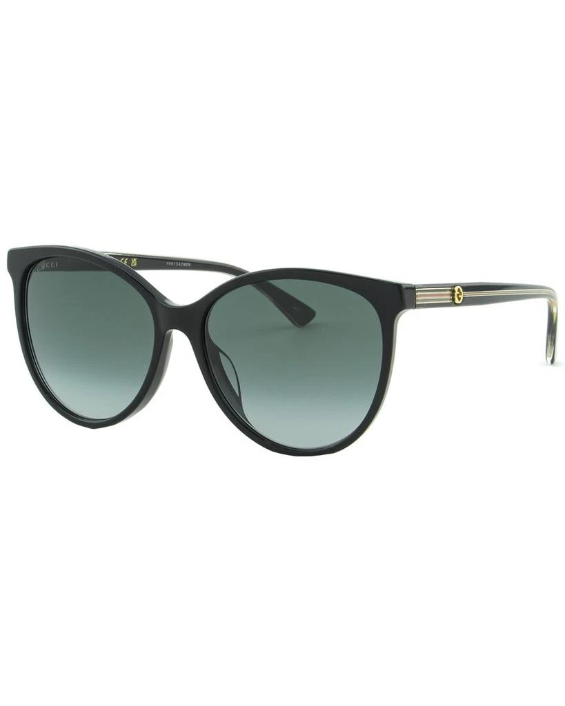 商品Gucci|Gucci Women's GG0377SKN 57mm Polarized Sunglasses,价格¥1360,第1张图片