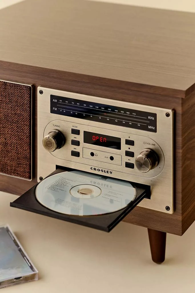 商品Crosley|Crosley Serenade 8-In-1 Record Player,价格¥1319,第5张图片详细描述