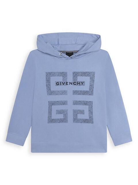 商品Givenchy|Little Kid's & Kid's 4G Logo Print Hoodie,价格¥1917-¥2139,第1张图片