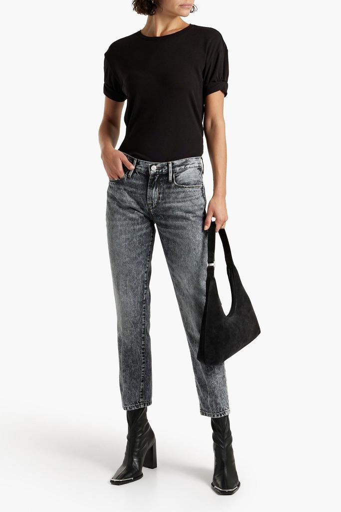商品FRAME|Le Nouveau acid-wash mid-rise straight-leg jeans,价格¥812,第6张图片详细描述