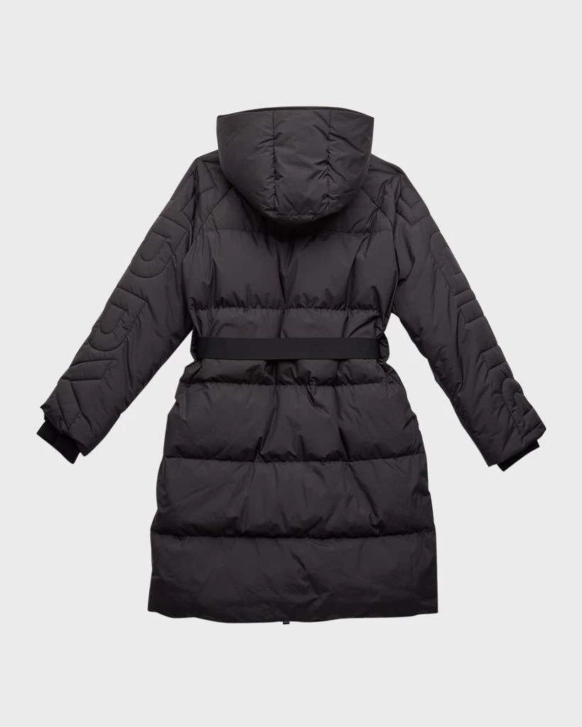 商品Burberry|Girl's Linda Long Puffer Parka Jacket, Size 4-14,价格¥3046,第2张图片详细描述