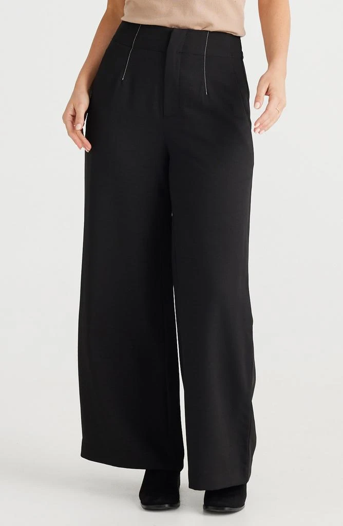商品Brave+True|Dana High Waist Wide Leg Pants,价格¥409,第4张图片详细描述