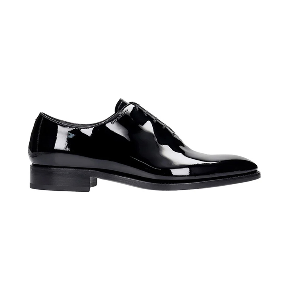GIVENCHY 男士黑色牛皮牛津鞋 BH101NH0JJ-001商品第1张图片规格展示