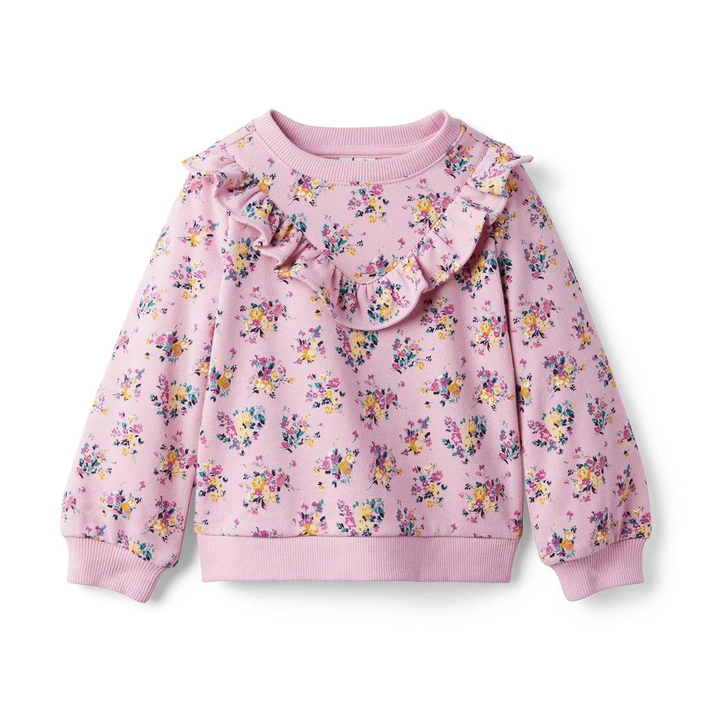 商品Janie and Jack|Floral Sweatshirt (Toddler/Little Kids/Big Kids),价格¥255,第1张图片