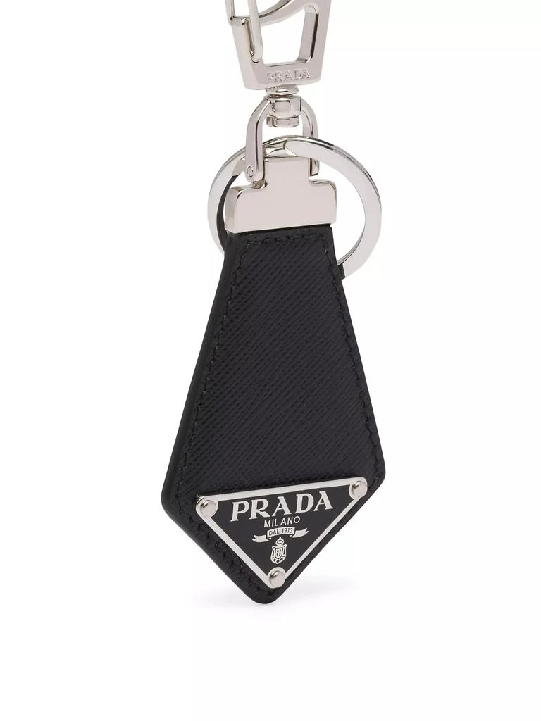 商品Prada|Saffiano Leather Keychain,价格¥3442,第2张图片详细描述