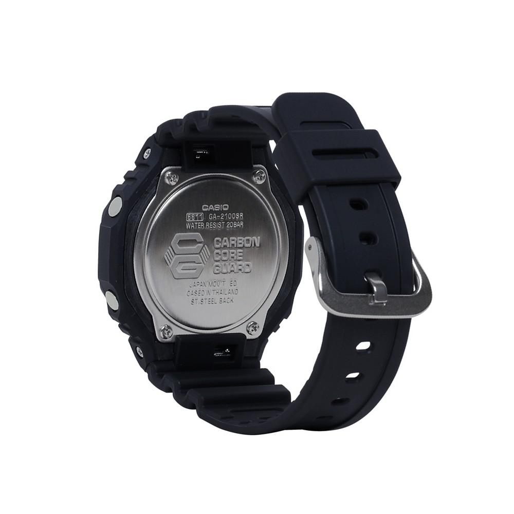 Men's Black Resin Band Watch 45.4mm, GA2100SR-1A商品第3张图片规格展示