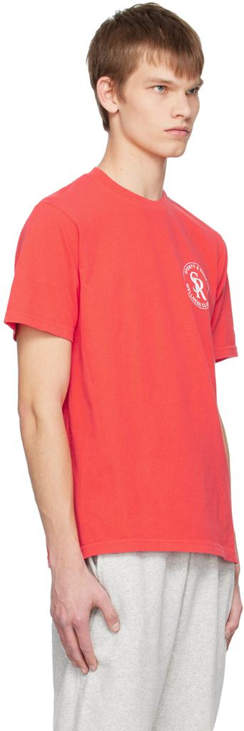 Orange Printed T-Shirt商品第2张图片规格展示