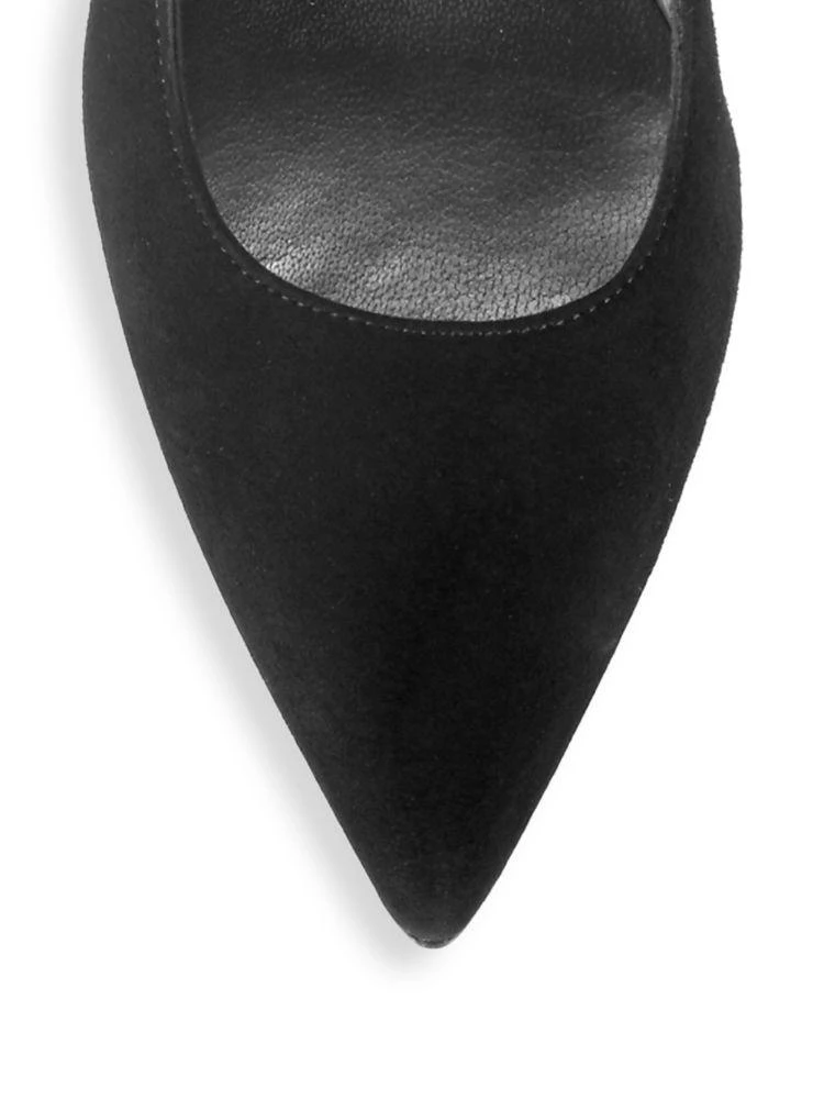 商品Stuart Weitzman|Peekamid Suede Pumps,价格¥789,第3张图片详细描述