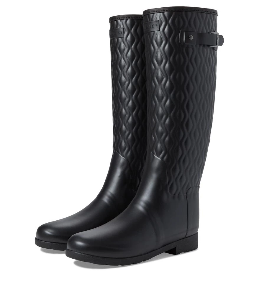 商品Hunter|Refined Tall Vertical Quilt Boot,价格¥1394,第1张图片