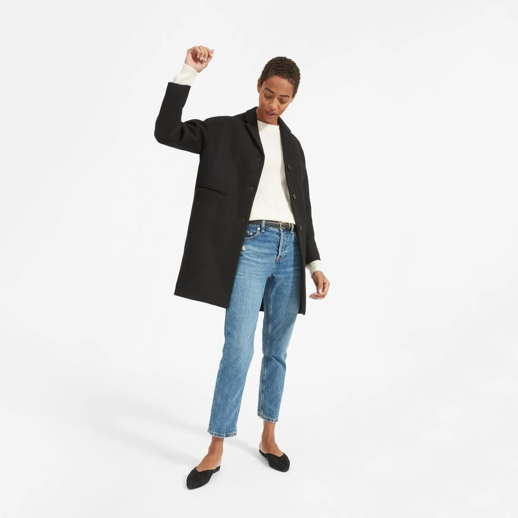商品Everlane|The Cocoon 羊毛茧型大衣,价格¥1842,第4张图片详细描述