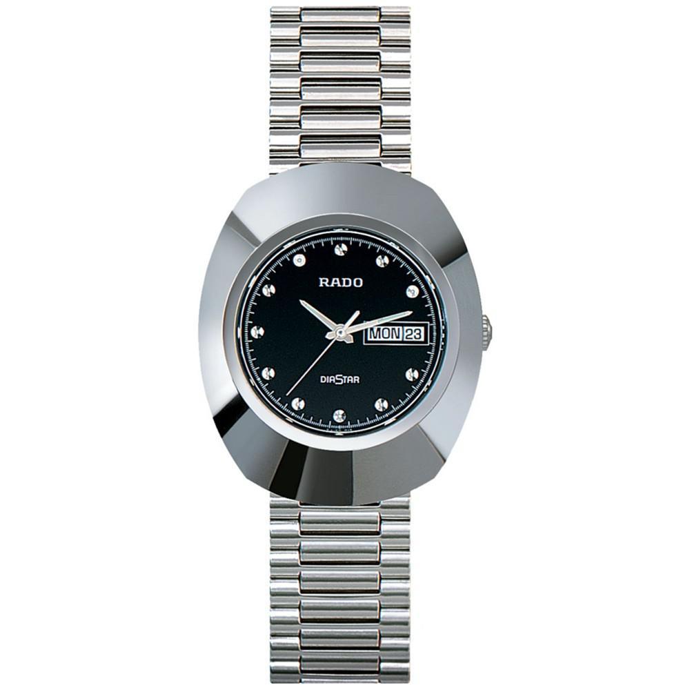 商品Rado|Original Men's Silver-Tone Stainless Steel Bracelet Watch 35mm,价格¥3753,第1张图片