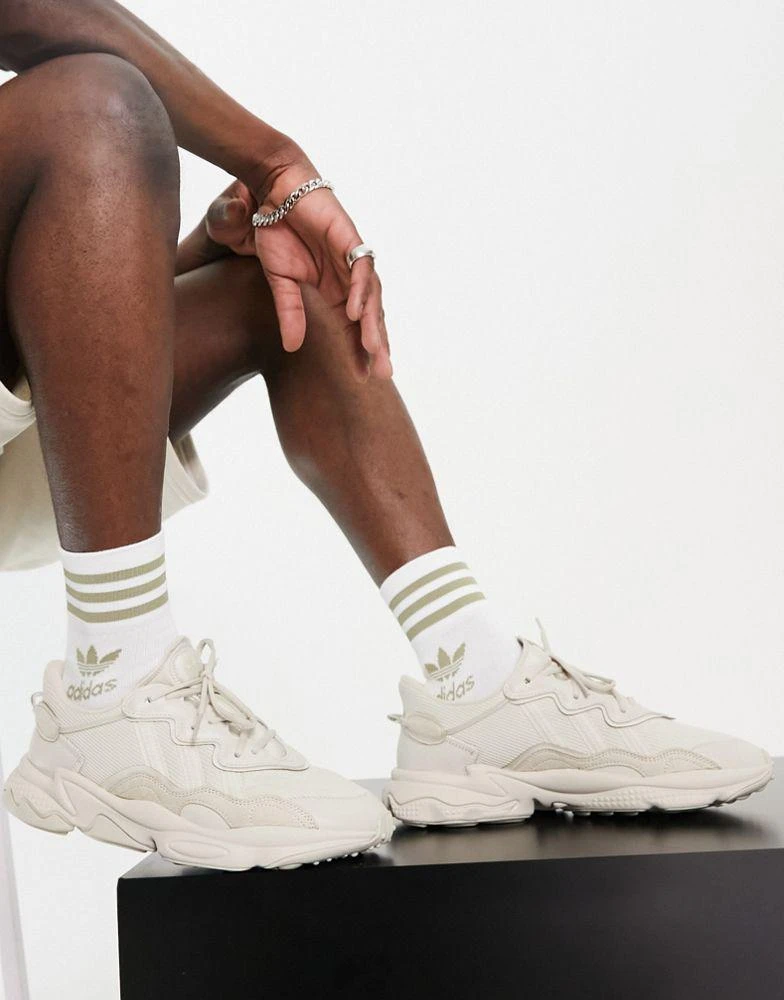 商品Adidas|adidas Originals Ozweego trainers in beige,价格¥663,第1张图片