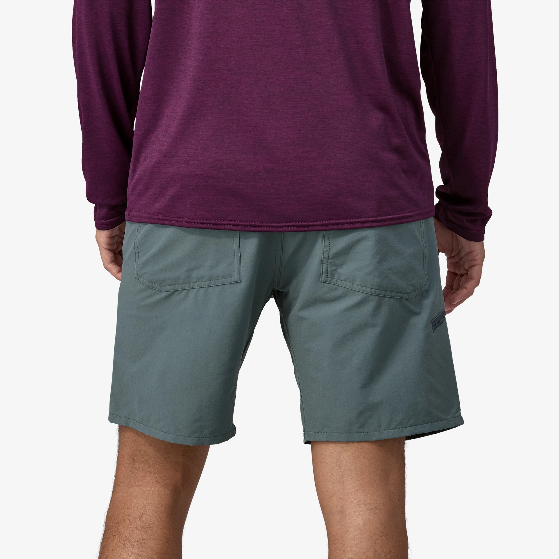 商品[国内直发] Patagonia|patagonia巴塔哥尼亚 Men's Quandary Shorts 纯色直筒带大口袋中腰8\"休闲短裤 男款,价格¥659,第7张图片详细描述