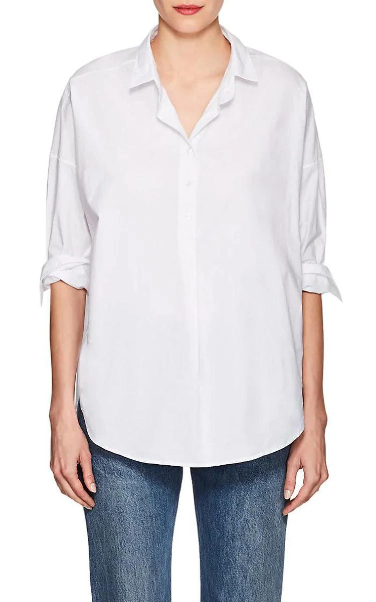 商品A SHIRT THING|Oversized Cotton Poplin Blouse,价格¥673,第1张图片